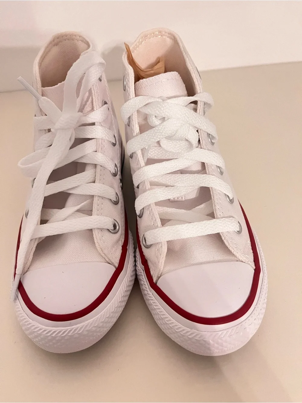 Converse Chuck Taylor All Star High Top White Kids Shoes Size 11 NWOT